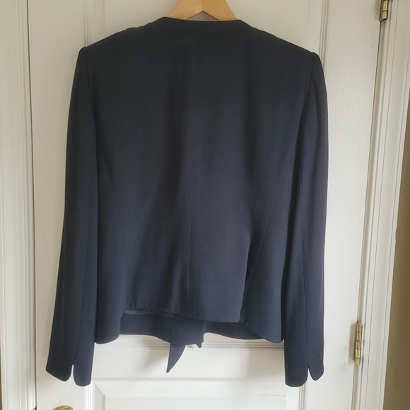 Giorgio Armani black blazer size 48 (14) tie close - Picture 5 of 8